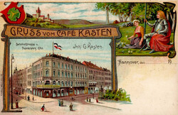 103000: Germany West, Zip Code W-29, 300- 301 Hannover - Picture postcards