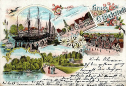 102200: Deutschland West, Plz Gebiet W-22, 220 Elmshorn - Postkarten