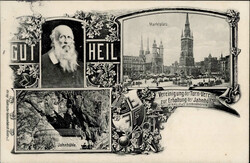 Halle Saale (o-4000) Turnvater Jahn Geburtstagsfeier 1913 I-II