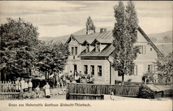 Thierbach Sucha b. Neudek Haberzettls Gasthaus Giebacht-Thierbach I-II