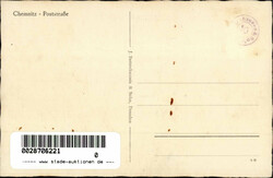 Chemnitz (o-9000) Poststrasse, Handlung Görnitz, Strassenbahn I-II  ...
