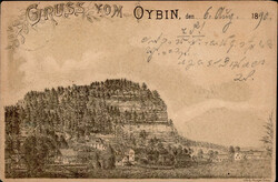 Vorläufer Oybin Verlag Groeger Zittau I-II (Marke entfernt)