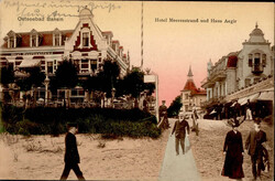 Bansin (o-2253) Hotel Meeresstrand, postalisch verwendet 1914 ...