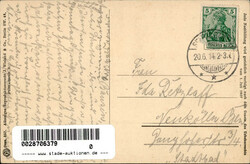 Bansin (o-2253) Hotel Meeresstrand, postalisch verwendet 1914 ...