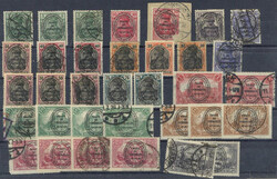 Abstimmungsgebiet Allenstein - kleines Lot auf einer Steckkarte in ...