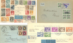 7094: Sammlungen und Posten Skandinavien - Briefe Posten