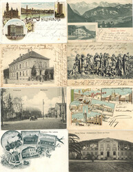 7930: Lots and Collections Picture Postcards Worldwide - Picture postcards