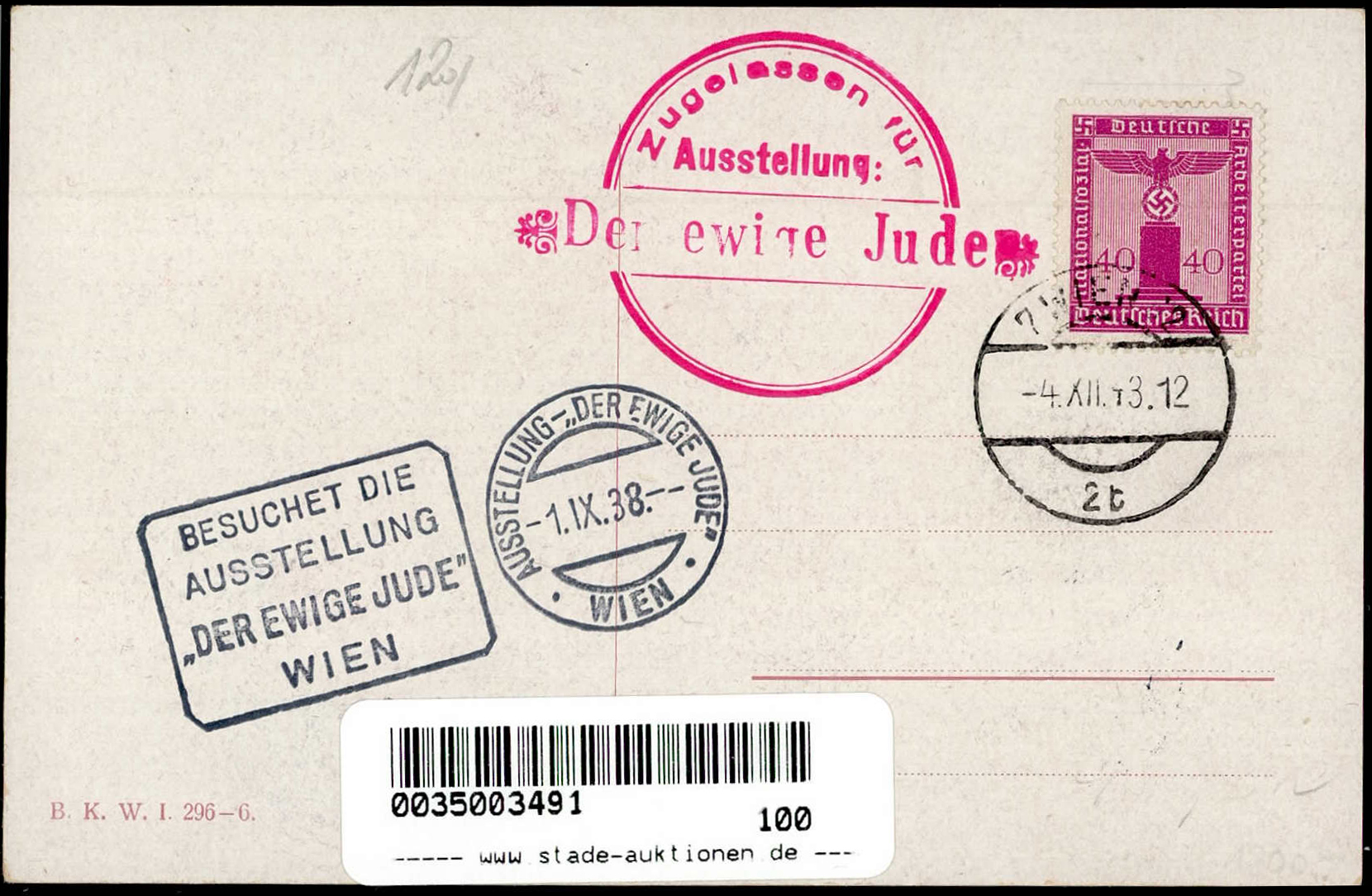 Image 1 for lot number 4114 for 69th Stade Auction
