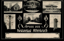 102190: Deutschland West, Plz Gebiet W-21, 219 Cuxhaven - Postkarten