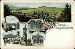 116420: Deutschland Ost, Plz Gebiet O-64, 642-643 Neuhaus a.Rennweg - Postkarten
