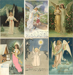 202052: Picture Postcards, Greeting Cards, Angel
