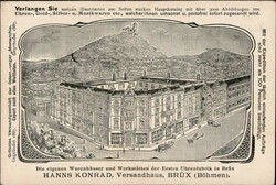 Brüx Uhrenfabrik Warenhäuser Konrad, Hanns I-II