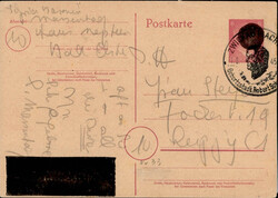 1290: Saxony onbliterations - Postal stationery