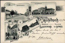 Mühlbach Gymnasium, Siculorumgasse 1906 I-IIAutomatically generated ...