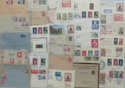 Saargebiet/Saarland Briefeposten mit 33 Belegen incl. Doubletten, ...