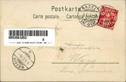 Basel (Basel-Stadt) Hotel Metrolpole, Barfüsserplatz 1902 I-II  ...