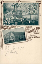 Prenzlau (o-2130) Hotel Deutsches Haus 1905 I-II