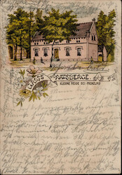 Prenzlau (o-2130) Gruss aus Ratsberge 1899 I-II