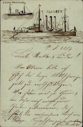 Handgemalt Reina Mercedes, Carlos 1898, I-II  Automatically generated ...