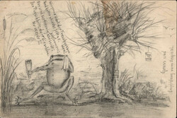 Handgemalt Frosch 1898, I-II  Automatically generated translation: ...
