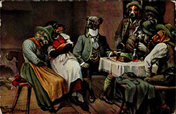 Thiele, Arthur Der Salontiroler, Hunde, TSN Serie 1128, I-II  ...