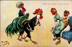 Thiele, Arthur Komm mein Schatz und tanz mit mir, Hähne, TSN Serie ...