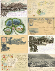7910: Sammlungen und Posten Ansichtskarten Europa - Postkarten