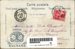 Werbung Suchard Chocolat Fürstentum Schaumburg Lippe Bückenurg, ...