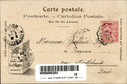 Werbung Suchard Chocolat, Soleure, 1903 I-II