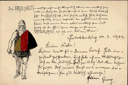 Handgemalt 1904 I-II  Automatically generated translation: Hand ...