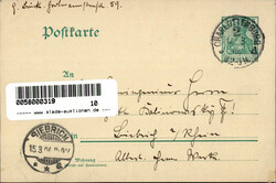 Handgemalt 1904 I-II  Automatically generated translation: Hand ...