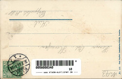 Wappen Kiel Präge-AK I-II  Automatically generated translation: Coat ...