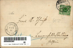 Vorläufer Gruss aus Offenbach, Post, Kriegerdenkmal, Frankfurter ...