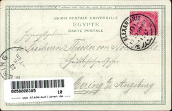 Alexandria (Ägypten) Leuchtturm 1898 I-II  Automatically generated ...