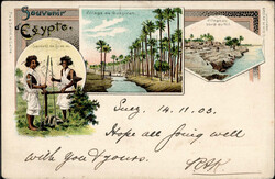 Suez (Ägypten) 1903 I-II  Automatically generated translation: Suez ...
