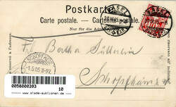 Basel (Basel Stadt) Beginn des Abbruches der Rheinbücke 28. Mai 1903 ...