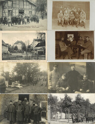 WK I Alliierte Kriegsgefangene Lot mit 61 AK meist Lager Altdamm ...