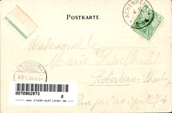 Bruschwickersheim (Elsass) Gasthaus zum Grünen Baum 1901 II ...