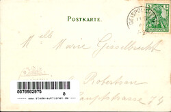 Blaesheim (Elsass) Gasthaus zum Ochsen 1901 II (fleckig VS)