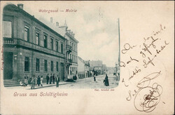 Schiltigheim (Elsass) Wehrgasse 1898 II (Eckknick)