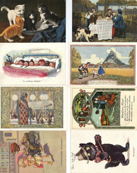 7940: Lots and Collections Picture Postcards Topics