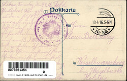 Libau (Lettland) Rosenplatz, Strassenbahn 1916 I-IIAutomatically ...