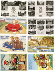 Leporello Lot mit 80 AK überwiegend 50er/60er JahreAutomatically ...
