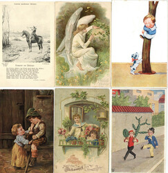 7940: Lots and Collections Picture Postcards Topics