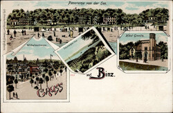 112330: Germany East, Zip Code O-23, 233-236 Bergen - Picture postcards