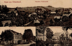 119200: Germany East, Zip Code O-92, 920-923 Freiberg - Picture postcards
