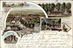 102150: Deutschland West, Plz Gebiet W-21, 215 Buxtehude - Postkarten
