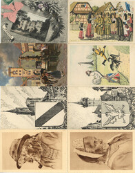 FRANKREICH Partie von circa 500 Ansichtskarten, auch einige Motive ...