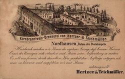 Vorläufer NORDHAUSEN 1881 Kornbranntwein Brennerei I-II