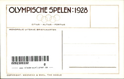 Olympiade 1928 Fussball I-II  Automatically generated translation: ...